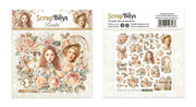 SCRAPBOYS ROSALIA, DIE CUTS 47 PIECE ROSA-12
